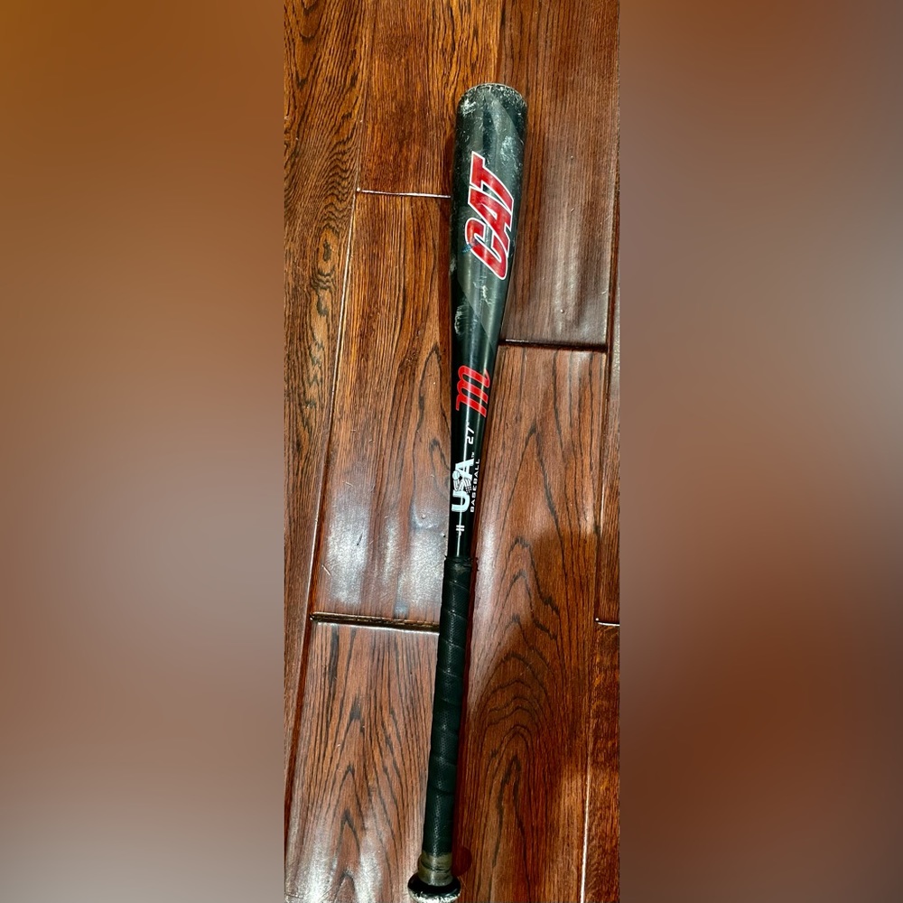 Used USA baseball Bat Certified Marucci CAT Alloy Bat drop 11 16OZ 27inch